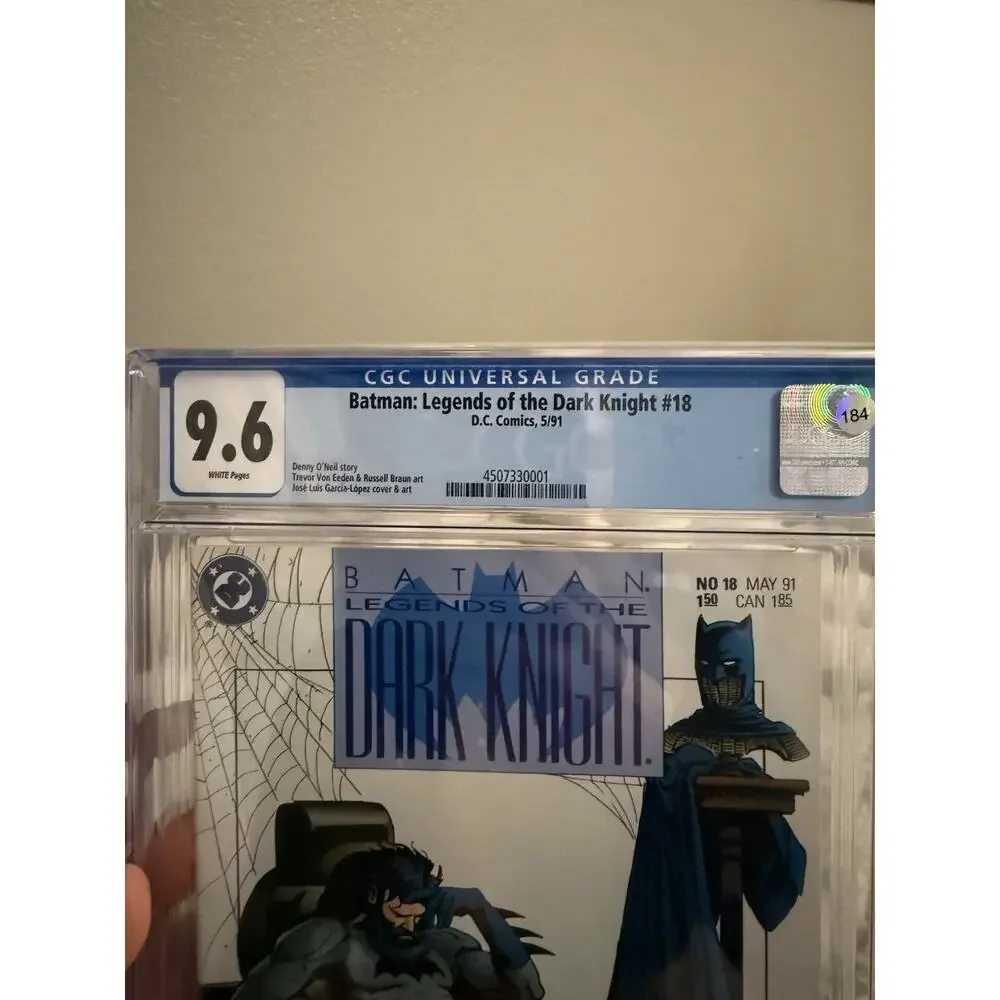 Batman: Legends of the Dark Knight #18 CGC 9.6 (1991) Venom Part 3/5